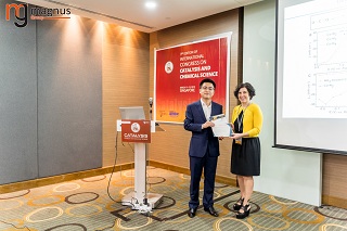 World Nano Conferences-Xiaoqian Wang Felicitated by Carolina Belver