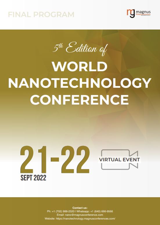 World Nanotechnology Conference | Online Event Program